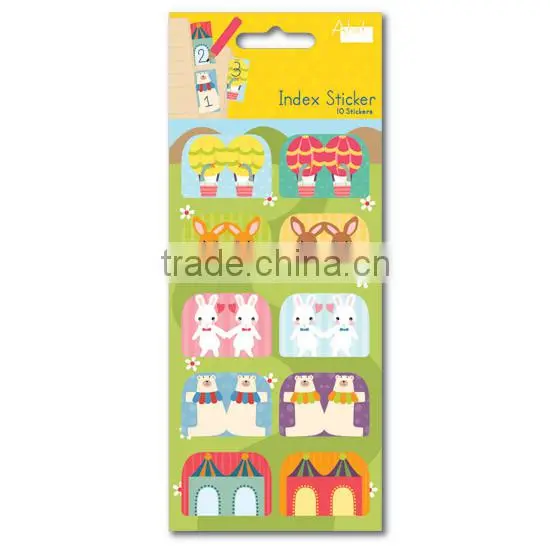 Office Animal Writable Index Tabs Label Bookmark Sticker photo-2