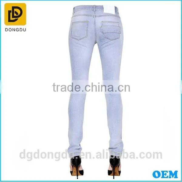 Summer Girls ' Skinny Slim Jeans Long Denim Jeans photo-3