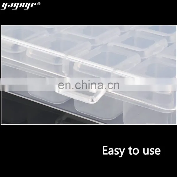 Nail Decoration Nail Dry Flower Resinstone Container Box Tools Container photo-3