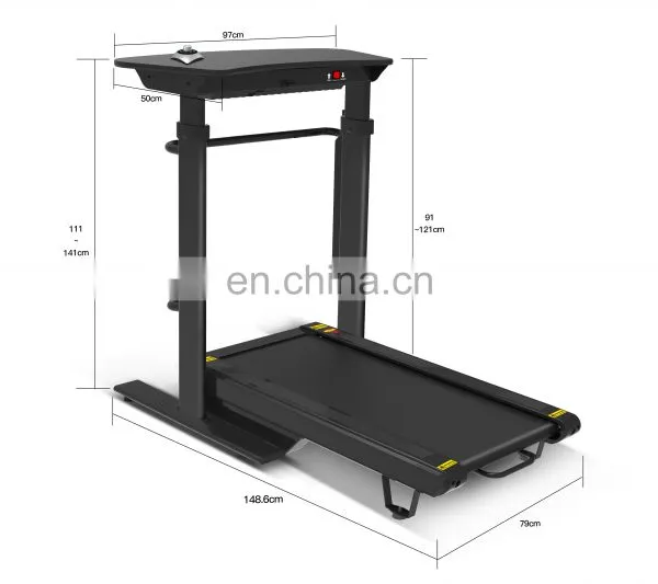 Home Use Desk Treadmill With Mini Electric Lift Table Walking Treadmill Tall Treadmill for Office Use photo-3