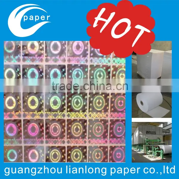 2015 Hot Sale Silver Hologram Sticker&waterproof Custom Label &laser Sticker photo-4