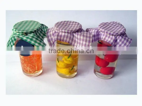 Country Souvenir Fridge Magnet, Liquid Sand Timer Sticker photo-3