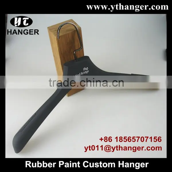 IMY-529 Black Jacket Rubber Hangers for Wholesale photo-2