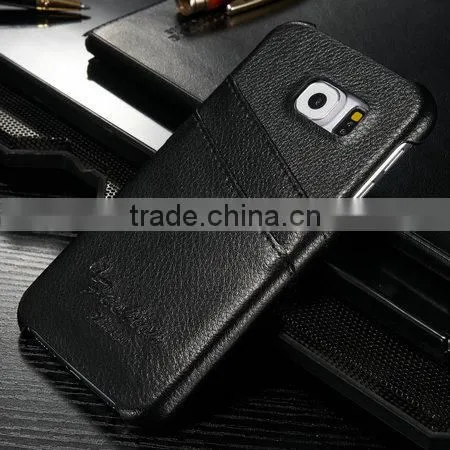 ICase For Samsung Galaxy s6 Leather Case, For Samsung s6 Phone Case, Genuine Leather Back Case photo-3