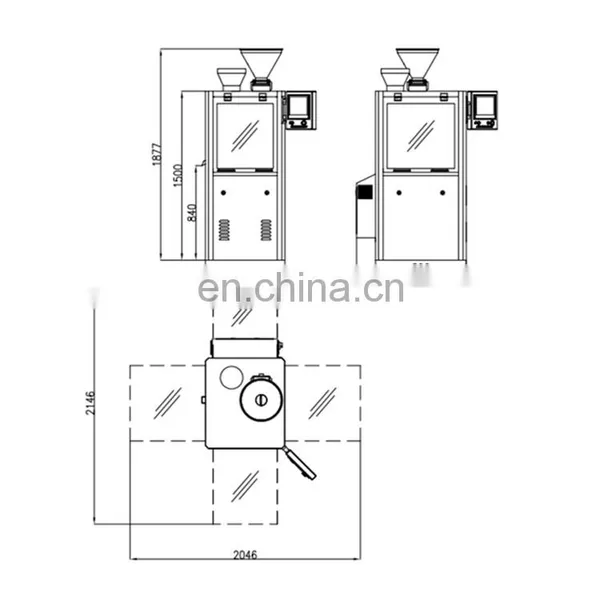 High Performance Vitamin Capsule Powder Filling Machine Size 00 photo-5