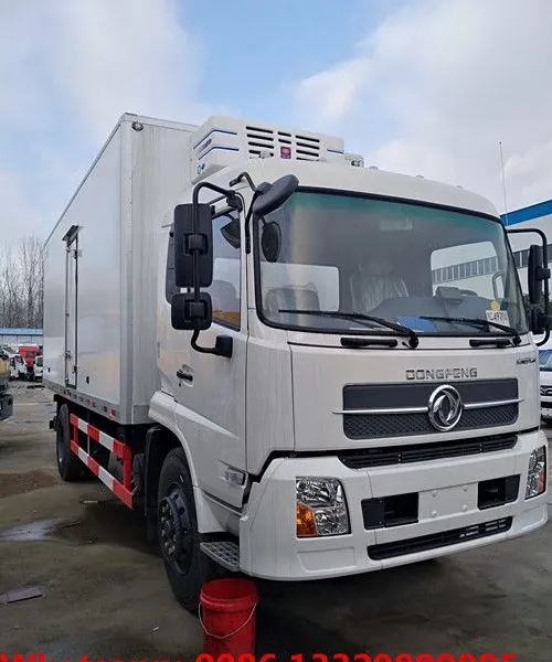 Factory Sale Dongfeng Tianjin 4*2 RHD 10tons-15tons Refrigerated Truck for Sale, Frozen Van Box Truck for Sale photo-4
