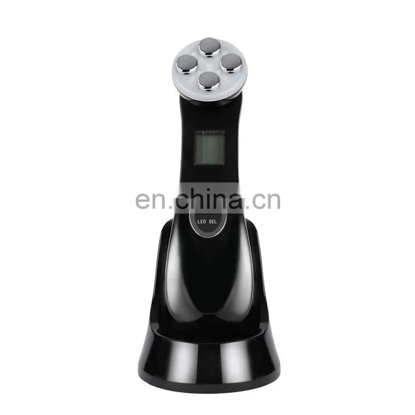 6 in 1 RF Ems Led Light Therapy Face Neck Lift Facial Beauty Device photo-3
