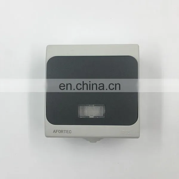 Afortec Hot Selling Black Wall Socket Covers Senior French Standard Socket Household and Hotel Wall Socket photo-5