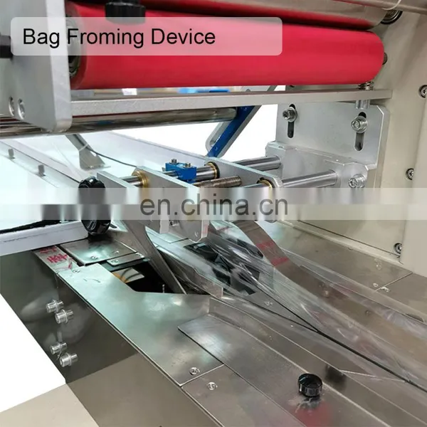 JKMF High Speed Long Bread Roll Pillow Packing Machine French Baguette Flow Packing Wrapping Machine photo-5