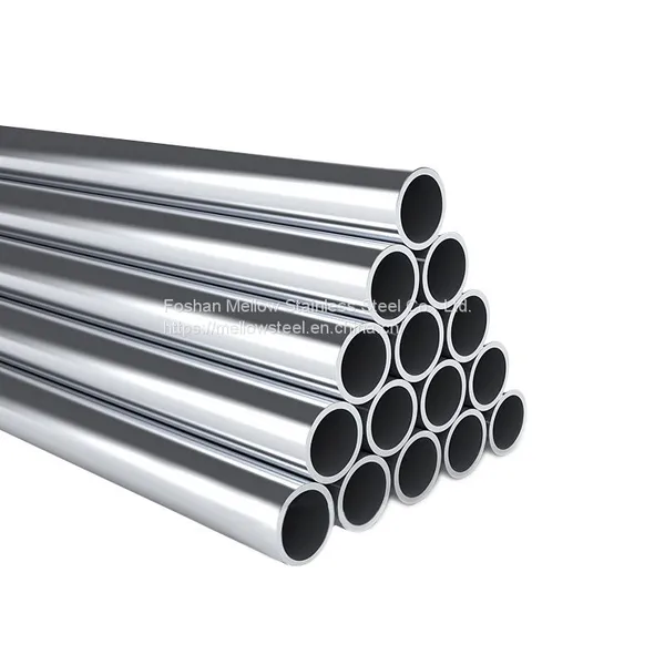 304/201/316/321 Cold Rolled Flexible Stainless Steel Welded Screen Pipe With Stock Factory Price photo-2