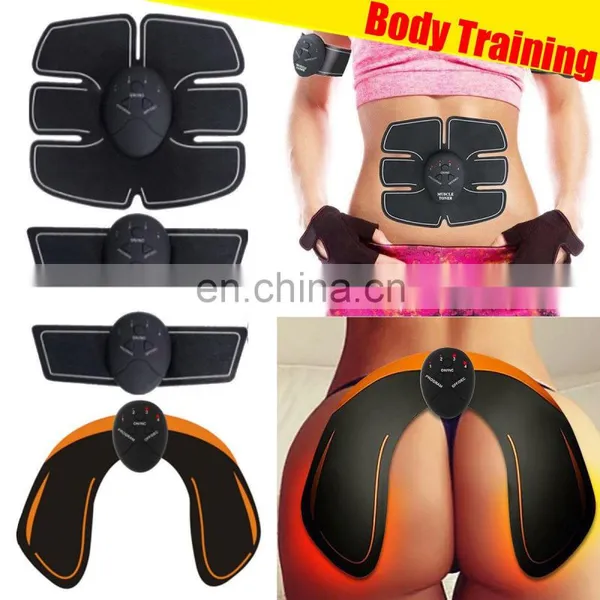 Electric Body Slimming Massager Toner Trainer Compex Stimulant Belt Wireless Abs Ems Abdominal Muscle Stimulator photo-2