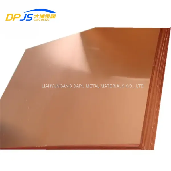 ASTM T2/H65/H62/C1100/C1220/C2400/C2600/C3712 Red/Brass Pure Copper Sheet/Plate photo-5