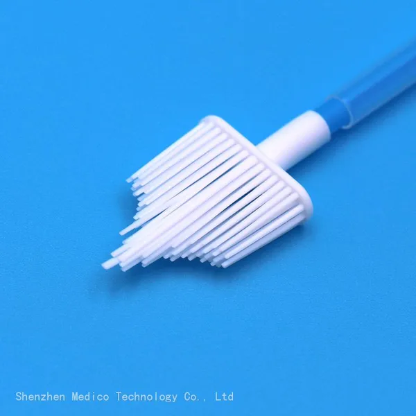 Soft Broom Head Disposable Sterile Cervical Brush for Cervical Smear Test photo-4