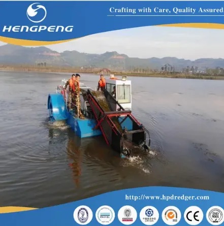 Superior Performance Aquatic Weed Harvester, Cutting Sea Grass Harvester photo-2
