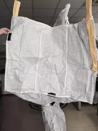 Supply Big Bag 1ton Super Sack Laminated Bulk Bag Type C PP Woven Bag FIBC 1250kg Conductive Jumbo Bag for Chemicals photo-5