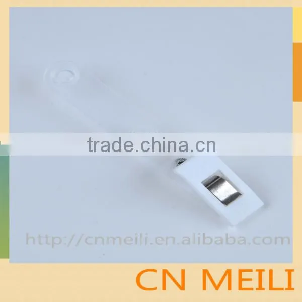 Plastic Name id Badge Card Holder Clip photo-4
