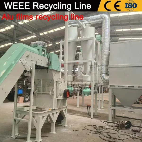 Industrial Household Appliance Recycling Line Refrigerator Shell Metal Separation Plant photo-4