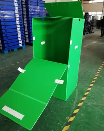 Durable PP Corrugated Plastic Garment Moving Boxes – Custom Clothes Packaging & Storage photo-3