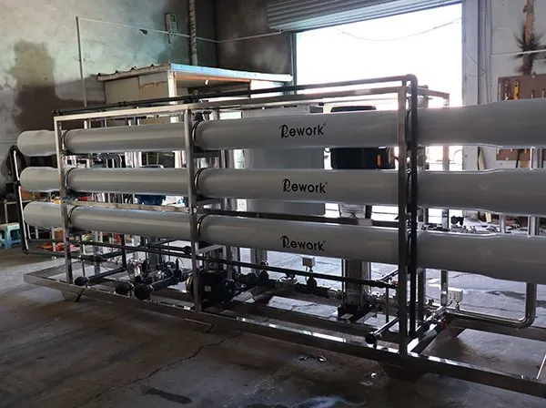 5T/H Double Stage RO System for Beverage Production Lithium Production Cosmetics photo-2