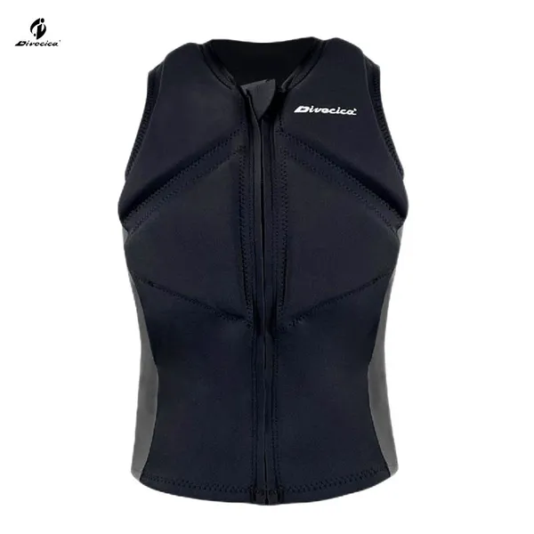 Neoprene Vest for Wakeboarding Foiling Light and Comfortable Jacket Fit the Body Buoyancy Vest Outer Float Jacket Personal Flotation Device photo-2