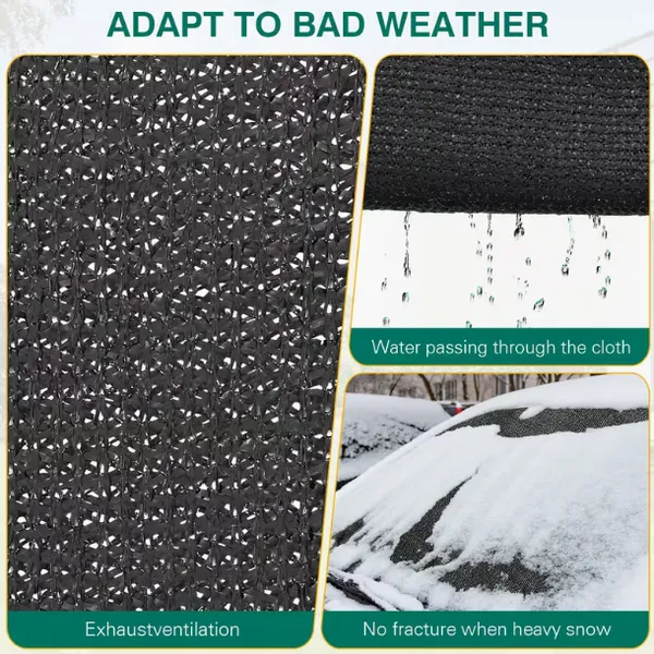 HDPE 50% 70% 90% Shade Net for Greenhouse and Agricultural Use photo-2