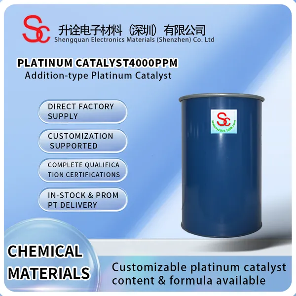 Platinum Catalyst Platinum High Activity Anti Poisoning Vinyl Platinum Gold Water photo-2