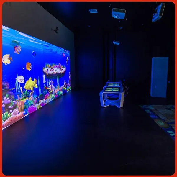 Holographic 3d Magical Painting Interactive Projection for School Walls and Touchable Children's Paradise Immersive Equipment photo-2