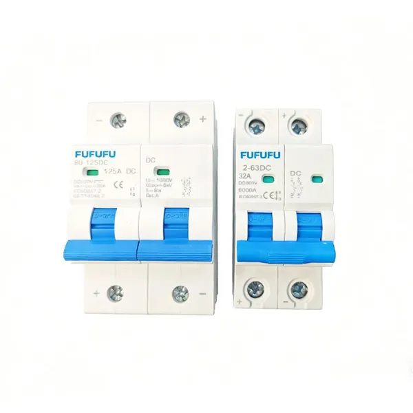 DC Power Distribution Panel C-type FK80-125DC Low-voltage Circuit Breaker 125A photo-3