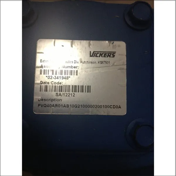 Eaton Vickers PVQ40AR01AB10G2100000200100CD0A Гидравлический насос с переменным объемом подачи photo-3