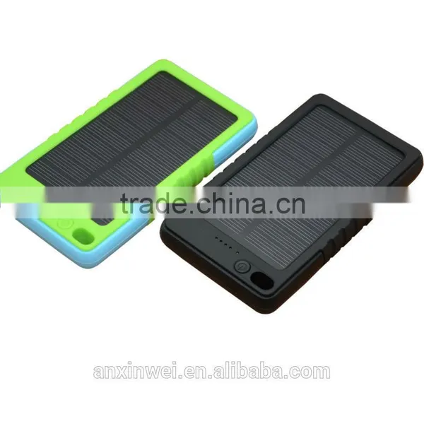 Manufacturer Customized 8000mah Mobile Solar Charger/ Solar Power Bank For Mobile Phone photo-2