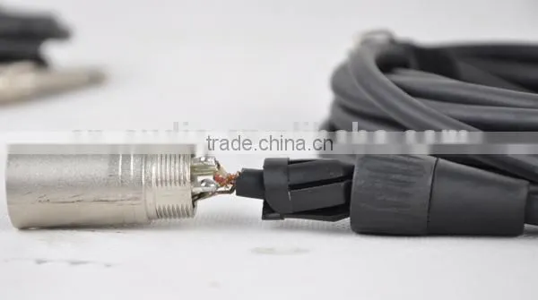 10FT XLR Male To XLR Female High Grade Low Noise Microphone Cable With Black PVC MC042-10FT photo-2