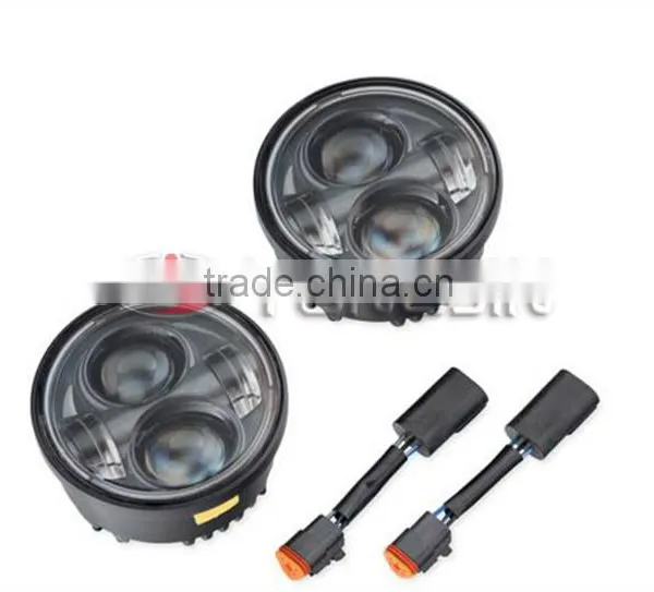 Round 4x4 LED Headlight 5'' Led Headlight for Motorcycle 5 Inch LED Headlight for Motorcycle Jeep Wrangler photo-2