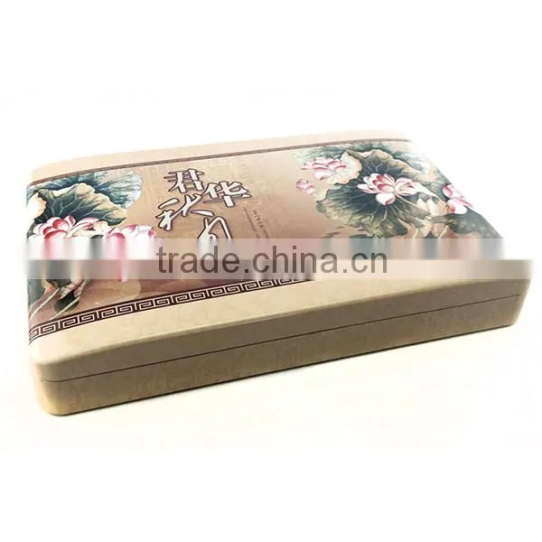 Luxury Candy Cans,colorful Paint Tin Can for Chocolate,square Metal Cookie Tin Can photo-2