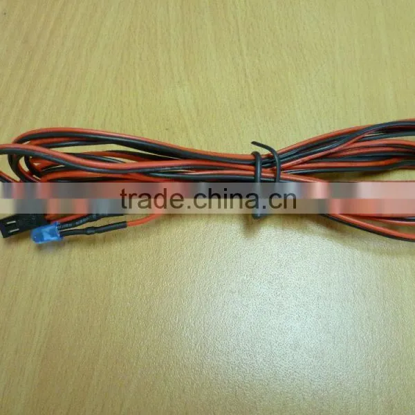 4 Pin Wire Solder 5mm LED and 2mm PVC Tubing LED Wire Harness photo-3