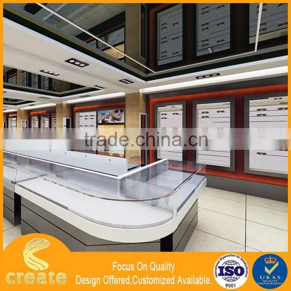 Professional Rotating Glass Frames Display Cabinet, Perfect Product Optical Eyeglass Shop Display Cabinet photo-6