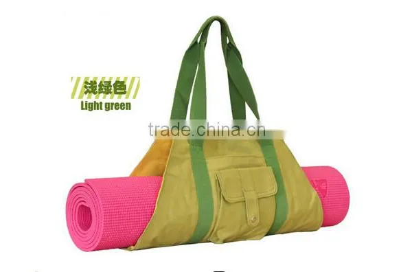 Reusable Eco-friendly Waterproof Canvas Yoga Mat Bag photo-4