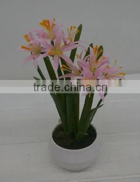 High Quality Handmade Fabric Artificial Flower Bouquet/artificial Flower Heads/ Fresh Cut Flower photo-4
