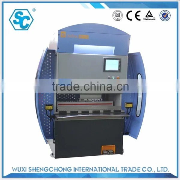 Tandem CNC Hydraulic Press Brake 2-WE67K Series for Iron Box photo-5