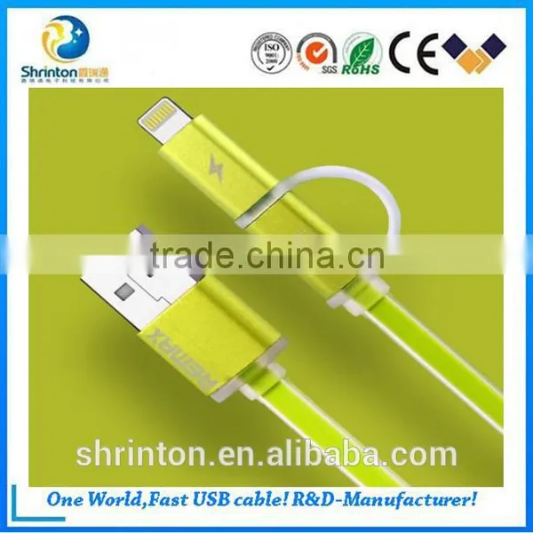 TPE + High Tin Copper Wire USB Charger Data Sync Cable For IPhone 6 5 Samsung photo-5