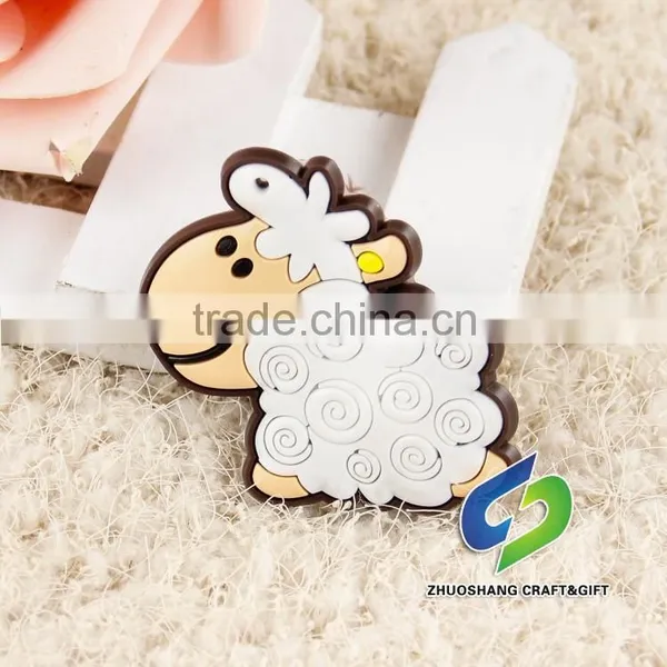 Cartoon 3D Soft Rubble Fridge Magent photo-2
