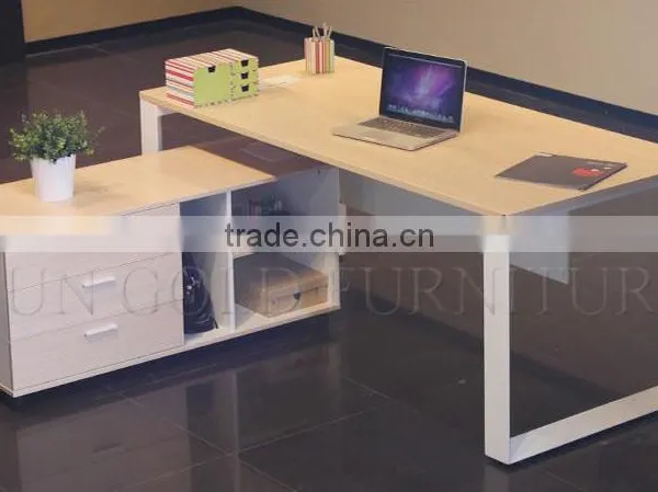 Modern Executive Office Computer Table Steel Office Furniture (SZ-ODB346) photo-4