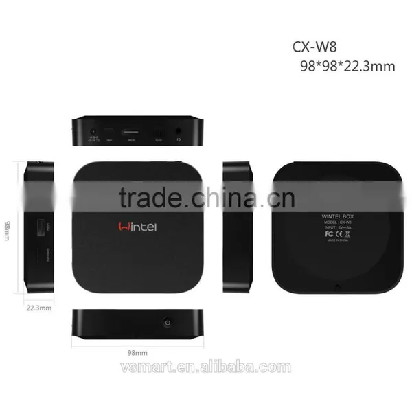 Vensmile W8 Wintel Smart PC TV Box Z3735F Quad Core Pocket Smart TV Stick With Dualboot OS Win 8 and Android 4.4 Kitkat photo-4