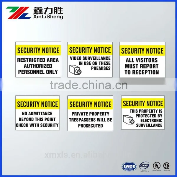 Security Self-Adhesive Labels