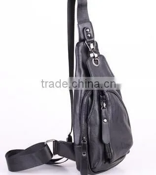 Wholesale Promotional Waterproof Sport Elastic Bag Custom Leather Waist Bag for Men photo-2