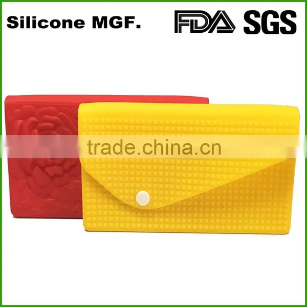 Fashion Design Silicone Material Unisex Gender Silicon Man Wallets