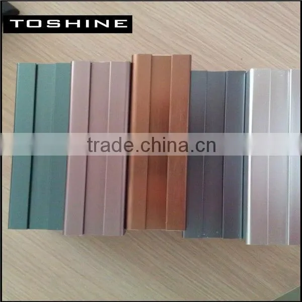 Sandblasting Anodizing Aluminium Profiles With Different Color photo-3