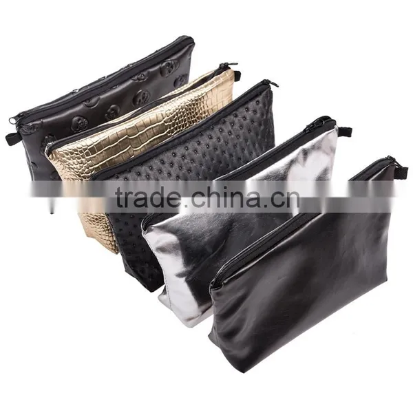 Promotion Custom Leather Ladies Fashion Travel Set Cosmetic Bag For Makeup photo-4