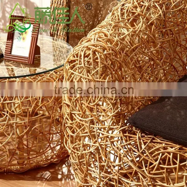 2015 Urban Outfitters Rattan Pouf,woven Pouf Ottoman,indian Pouf Quality Choice photo-2