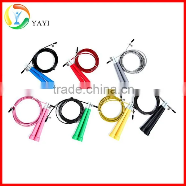 Custom Crossfit Adjustable Speed Jump Rope Quality Choice photo-3