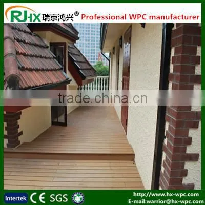 Wood Plastic Composite Solid Deck for Terrace Flooring With Good Price Wood Plastic Composite Decks photo-6